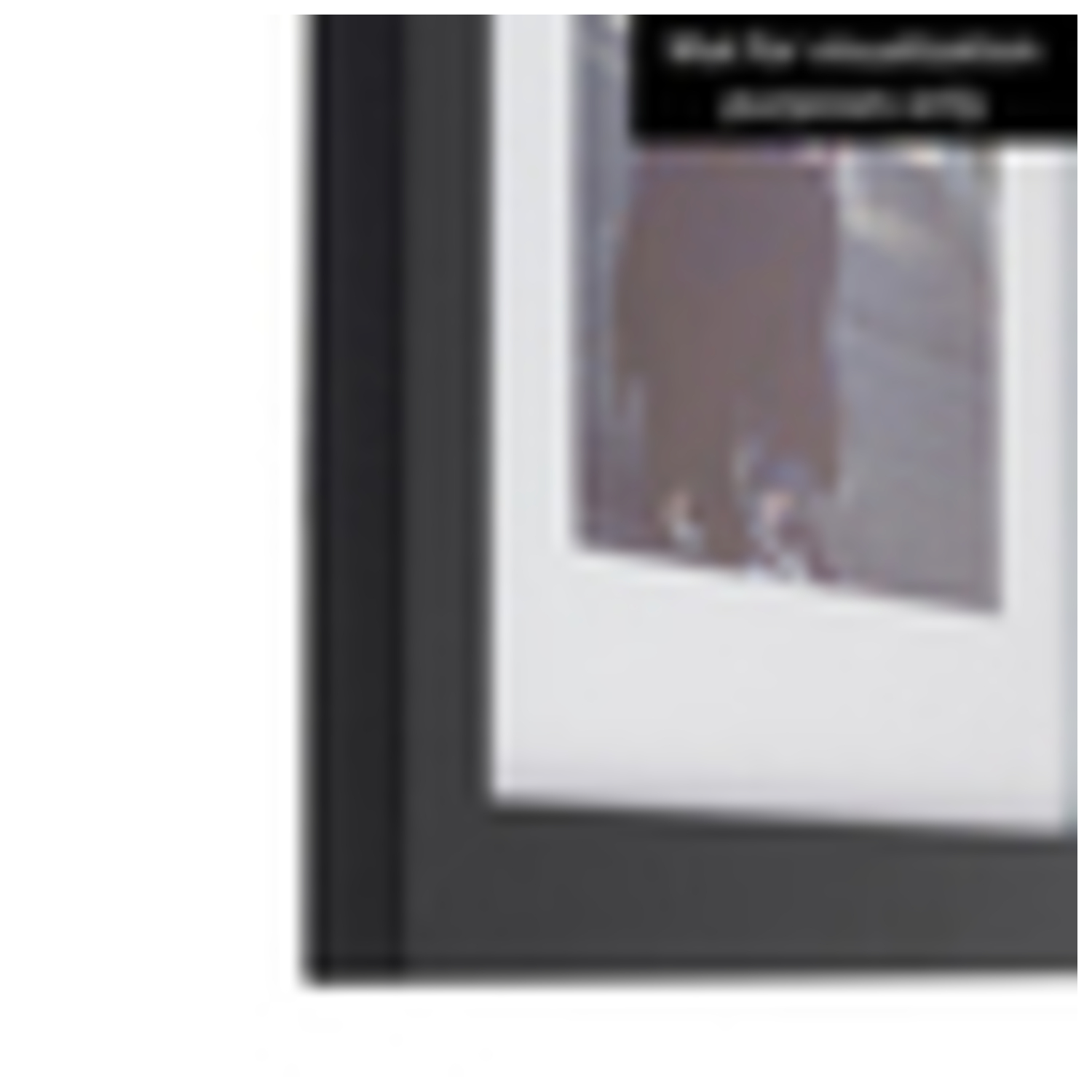 ArtToFrames 9 x 21" Modern Custom Picture Poster Frame 1.25" Wide A47FL - Picture 16 of 20