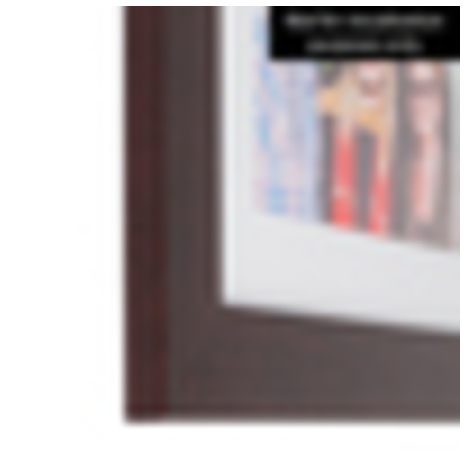 ArtToFrames 18 x 30" Modern Custom Picture Poster Frame 2" Wide A48NT - Picture 18 of 49