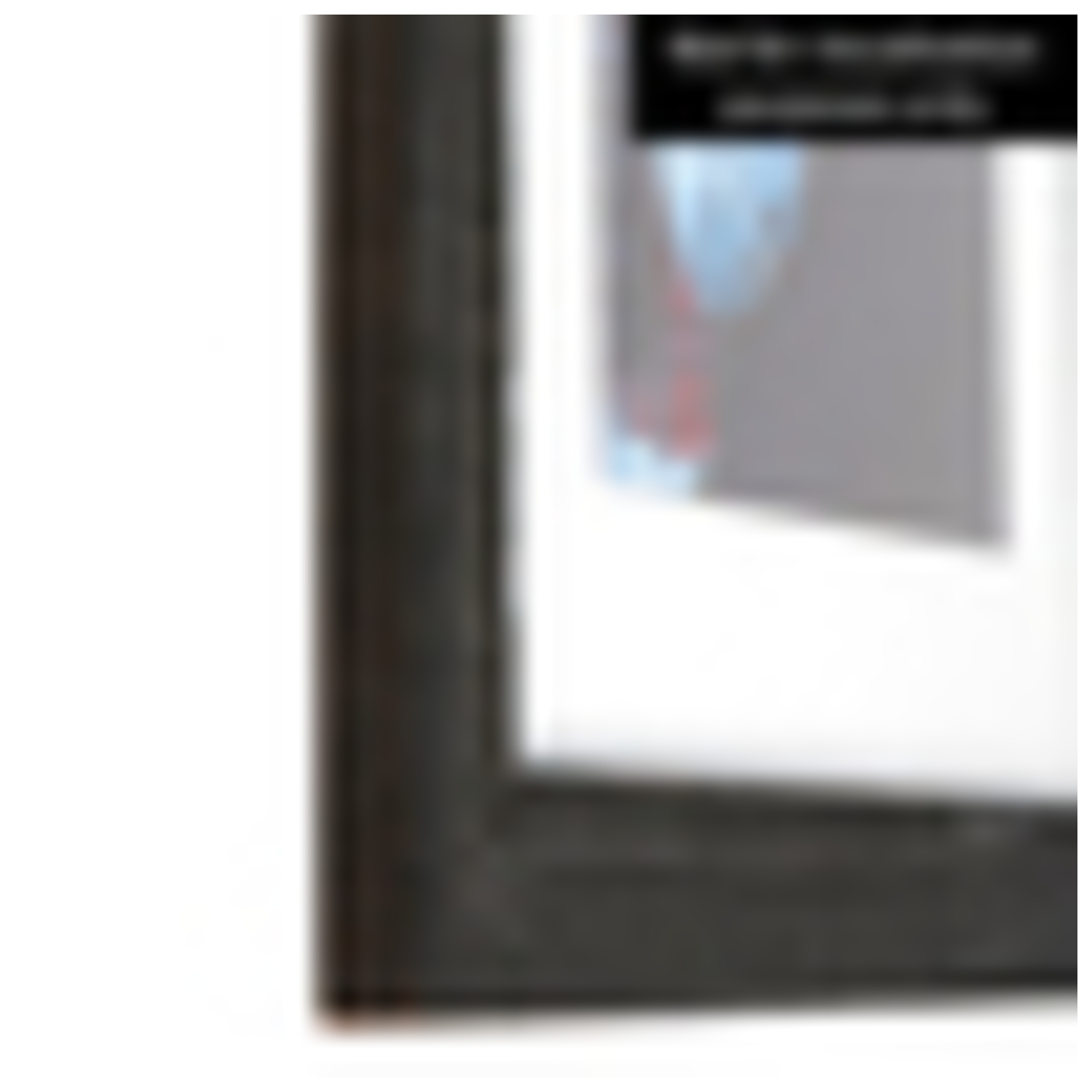 ArtToFrames 14 x 30" Rustic Custom Picture Poster Frame 1.5" Wide A53KP - Picture 4 of 19