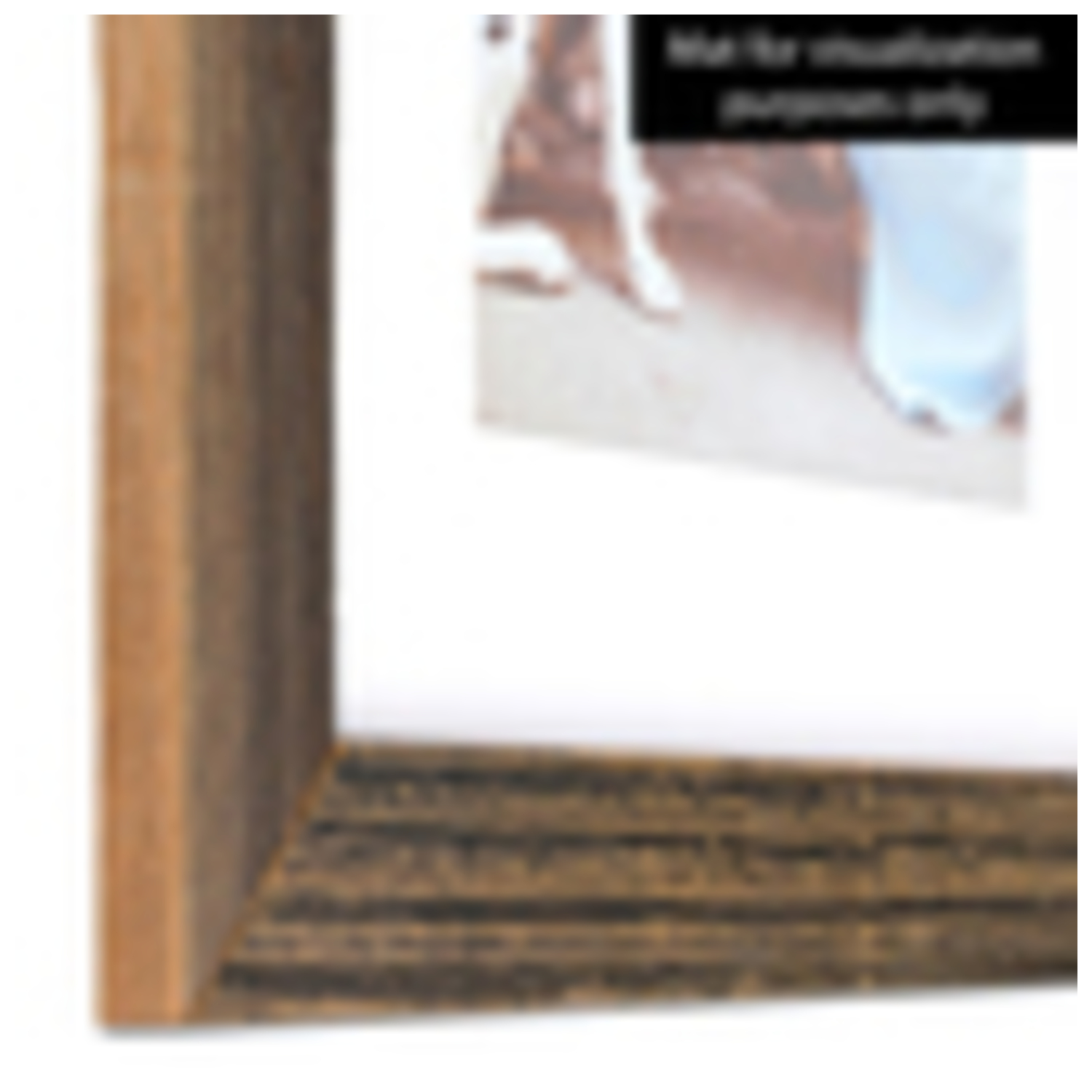 ArtToFrames 13 x 18" Rustic Custom Picture Poster Frame 1.5" Wide A53JG - Picture 11 of 33
