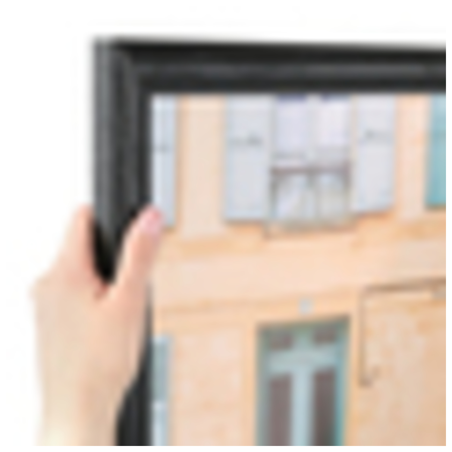 ArtToFrames 21 x 25" Traditional Custom Picture Poster Frame 1.25" Wide A8PN - Picture 3 of 29