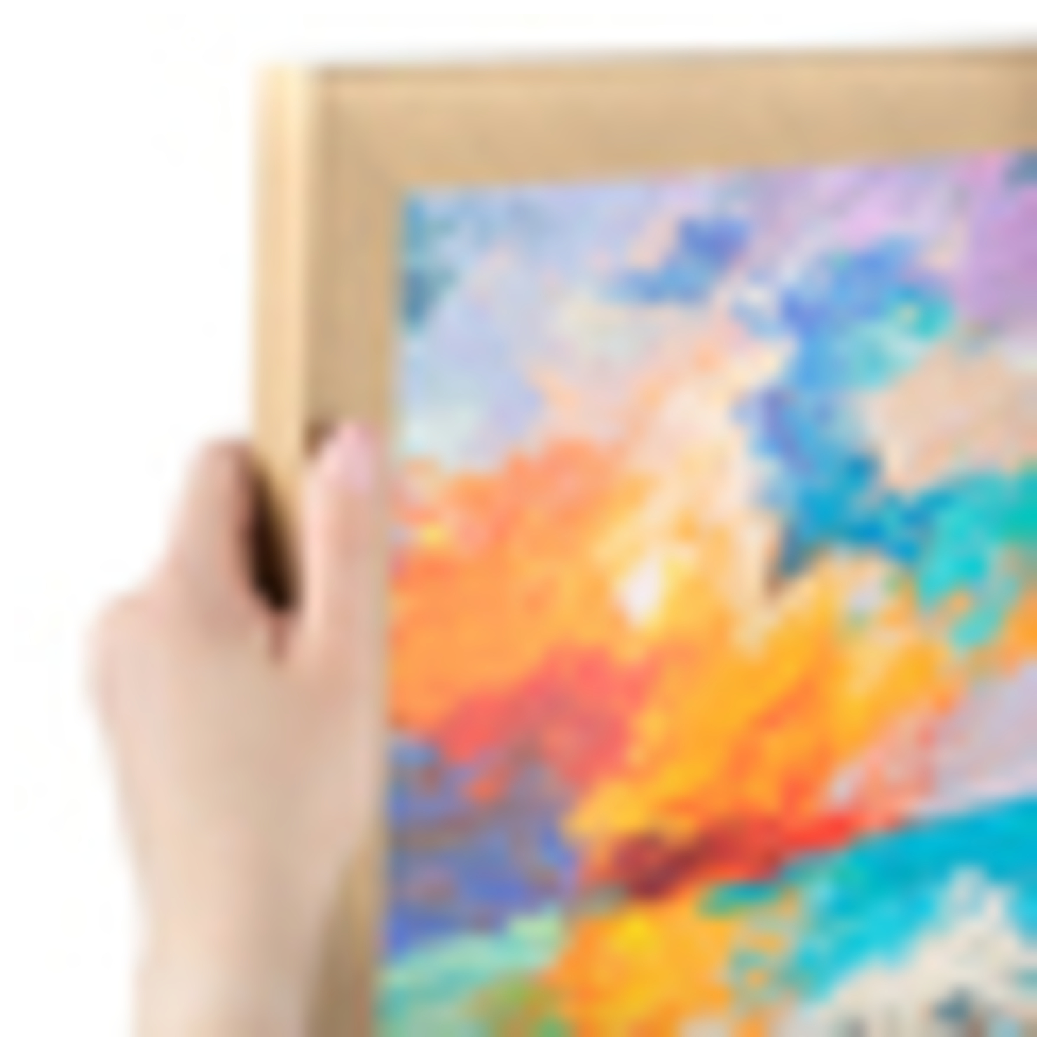 ArtToFrames 6 x 25" Modern Custom Picture Poster Frame 1.25" Wide A46CG - Picture 51 of 75