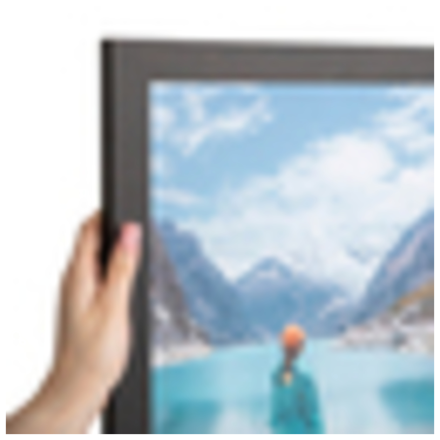 ArtToFrames 8 x 24" Modern Custom Picture Poster Frame 1.25" Wide A46EM - Picture 45 of 75