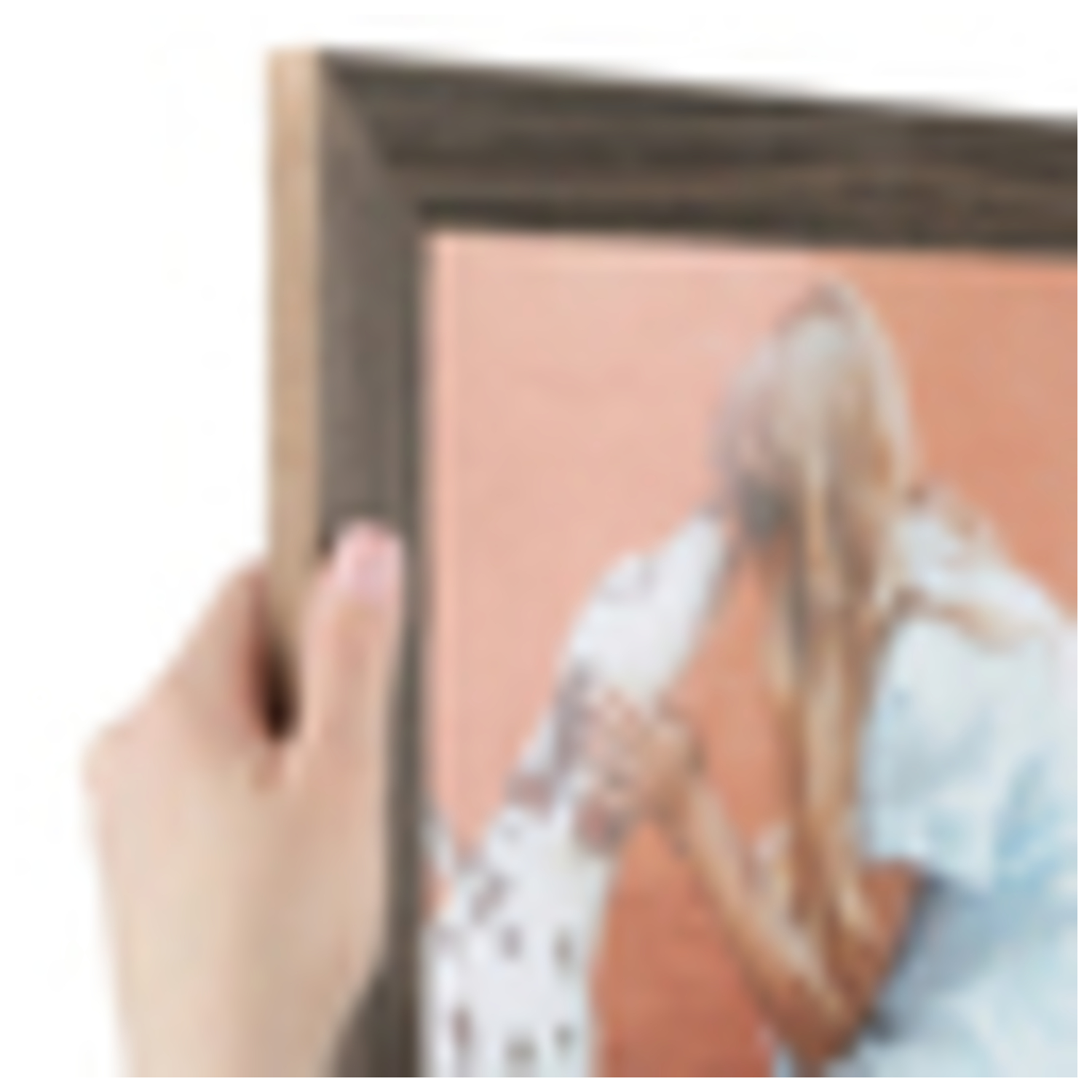 ArtToFrames 24 x 24" Rustic Custom Picture Poster Frame 1.5" Wide A53RC - Picture 10 of 33