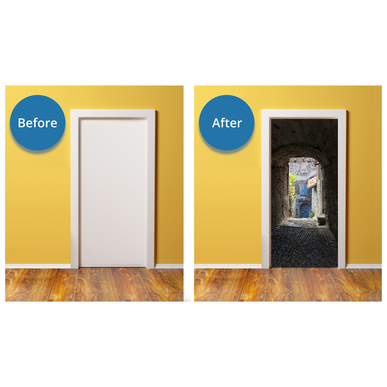 DoorPix 746 3D Door Sticker Decal Mural - Matte Bubble Free - Picture 61 of 90