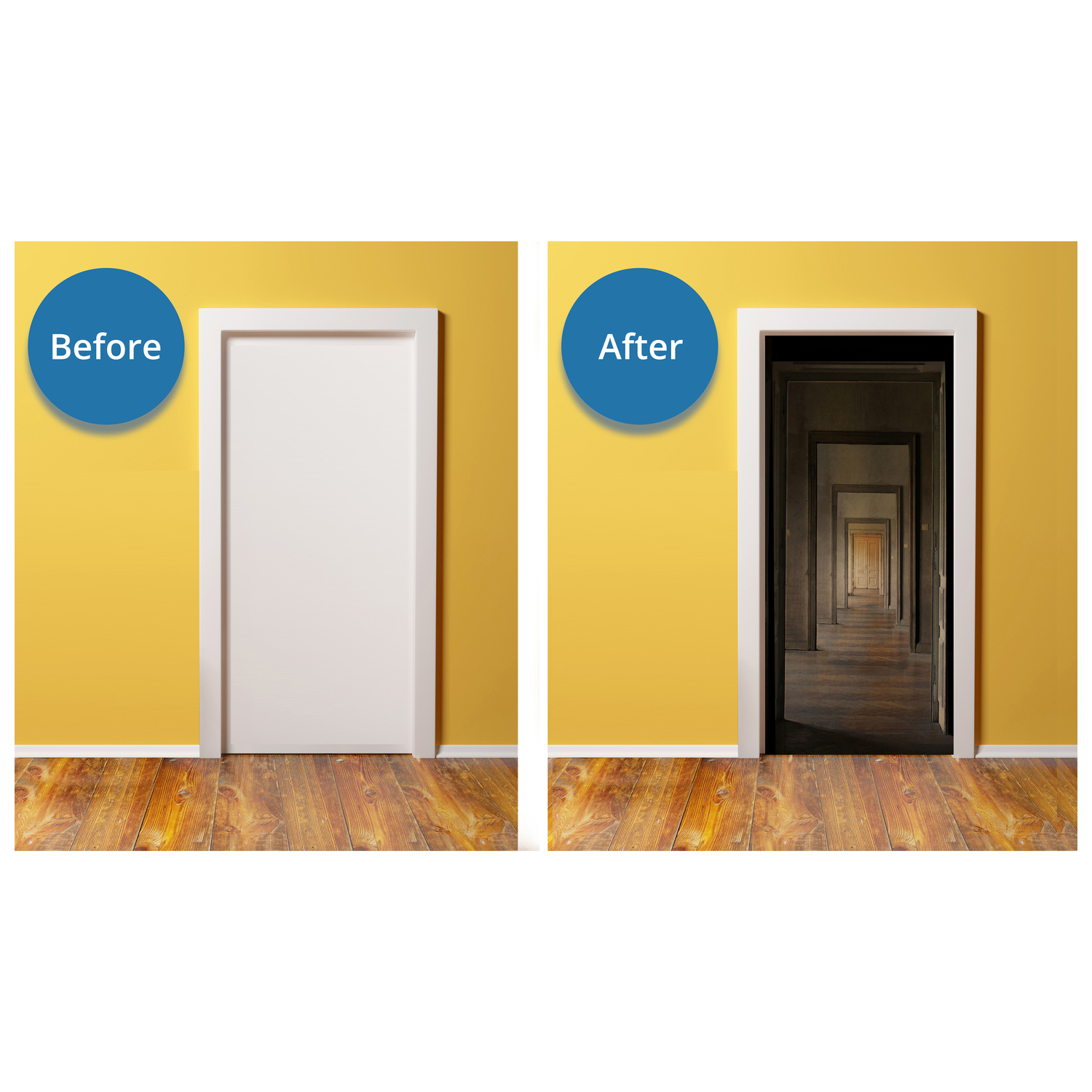 DoorPix 746 3D Door Sticker Decal Mural - Matte Bubble Free - Picture 87 of 90