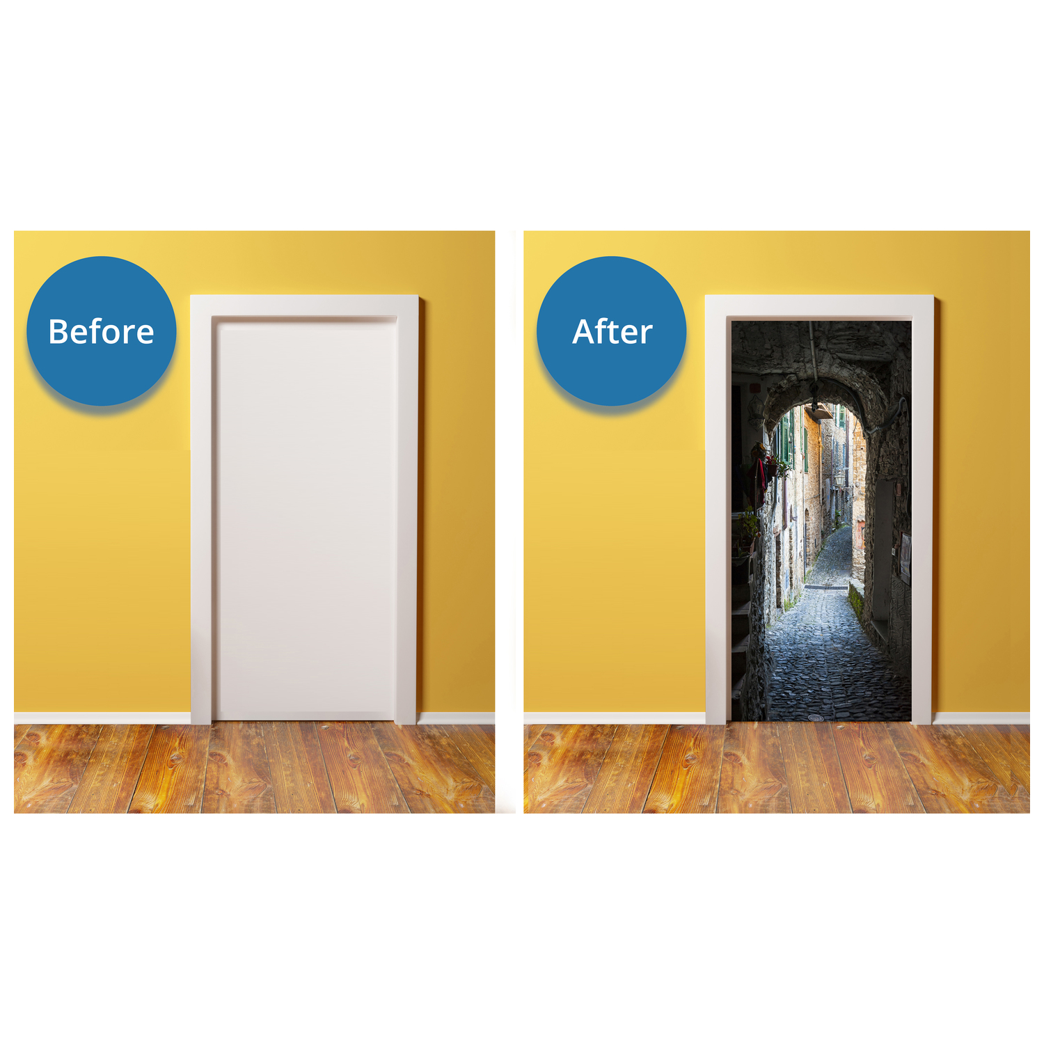 DoorPix 746 3D Door Sticker Decal Mural - Matte Bubble Free - Picture 27 of 90