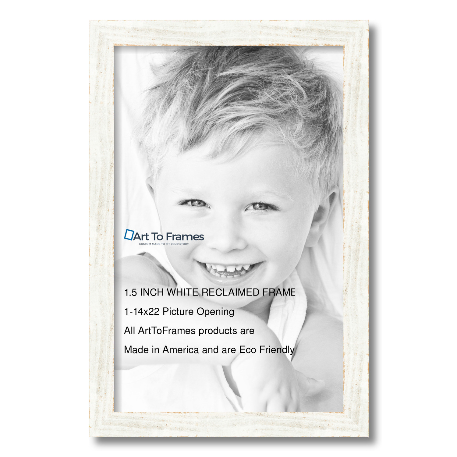 ArtToFrames 14 x 22" Rustic Custom Picture Poster Frame 1.5" Wide A53KH - Picture 26 of 33